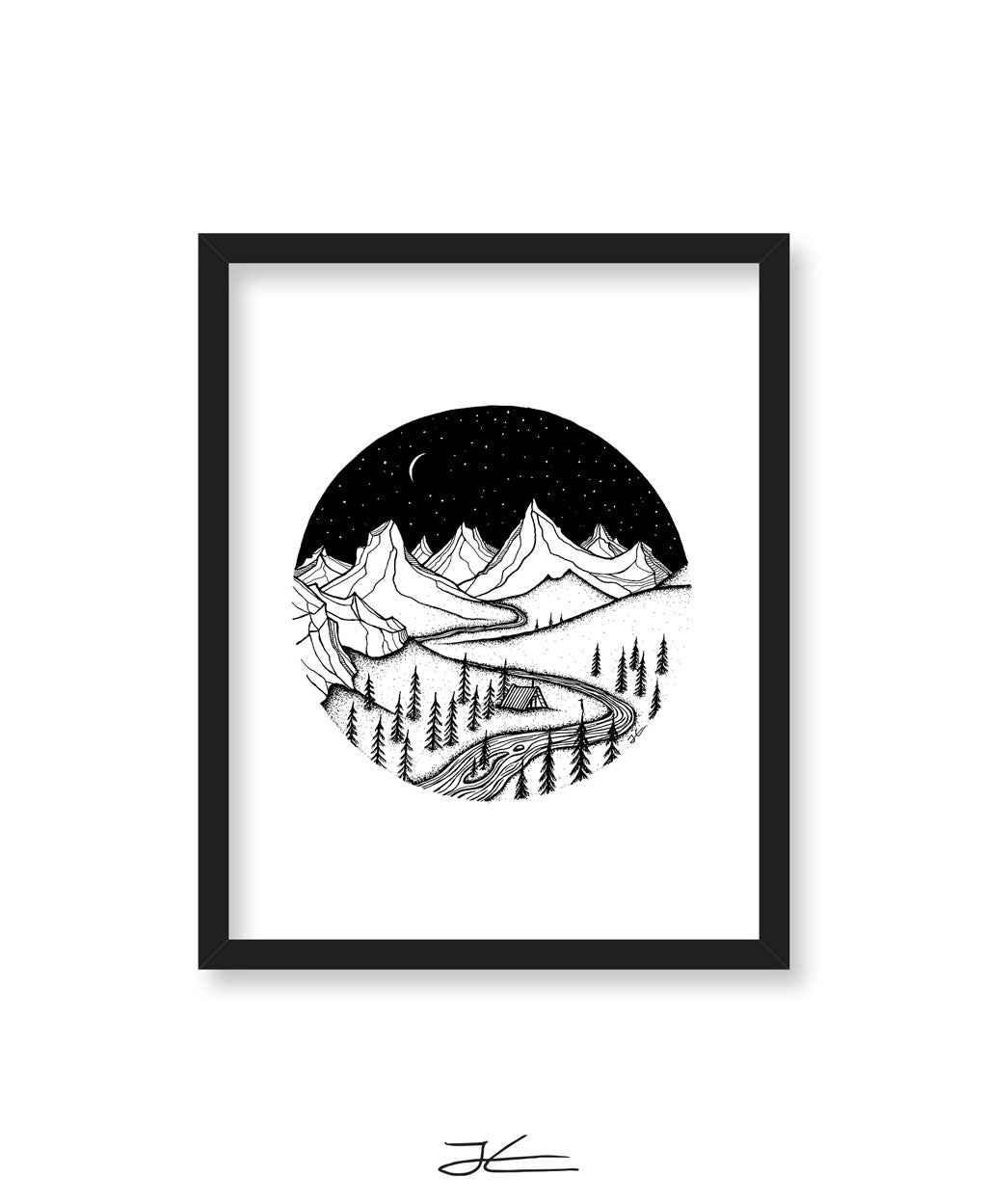 Mountain Home - Print/ Framed Print