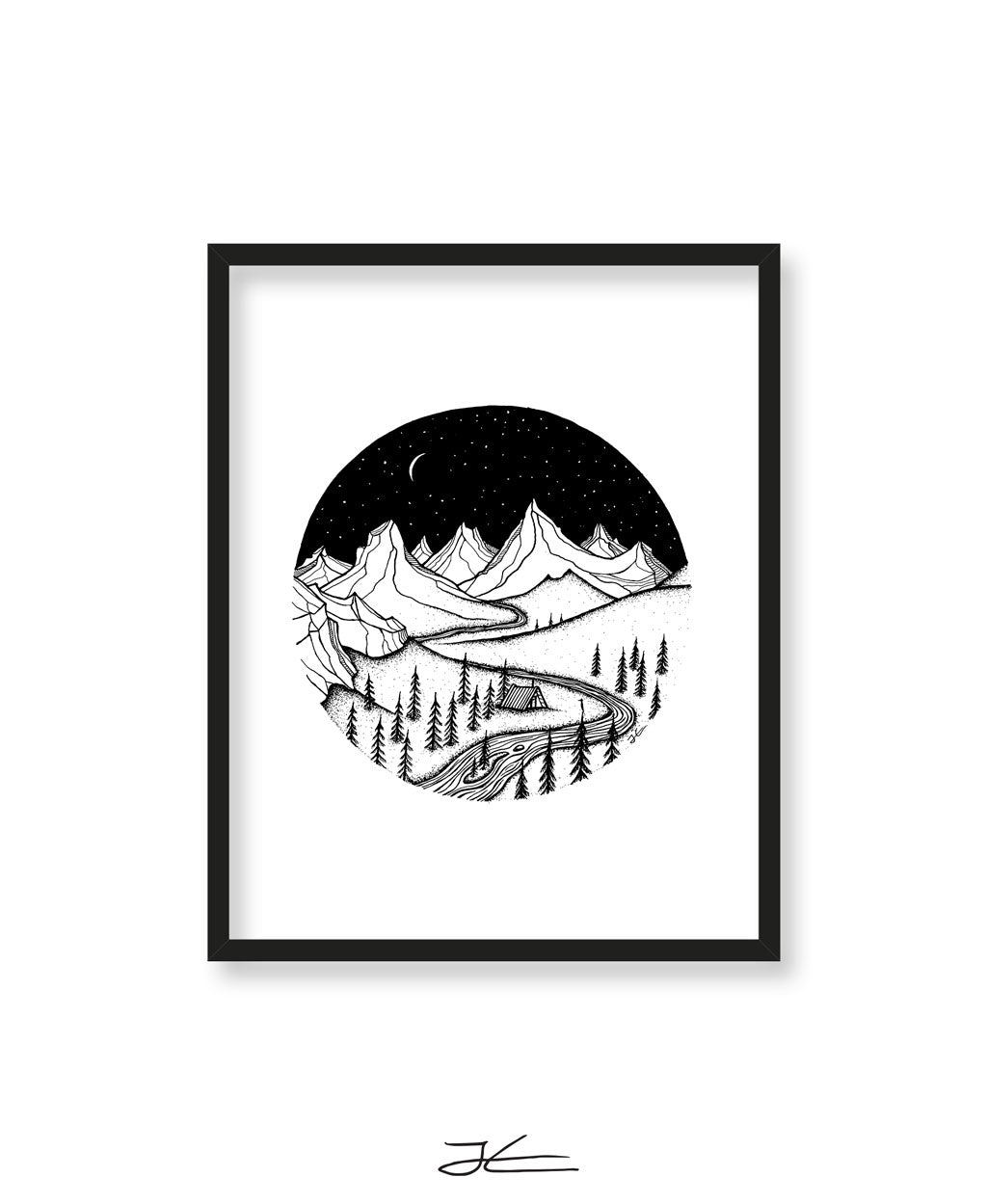 Mountain Home - Print/ Framed Print