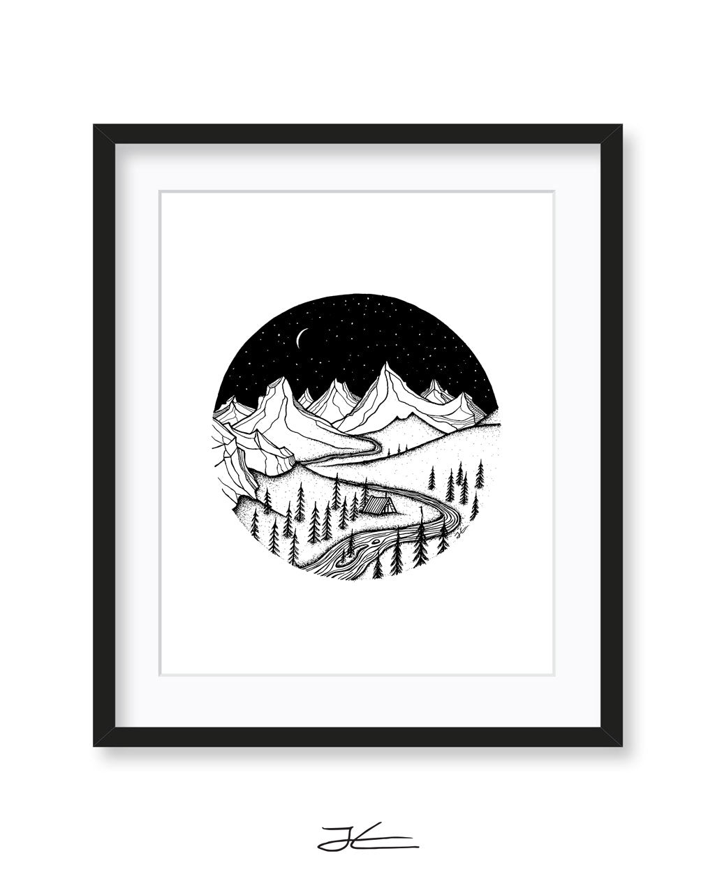 Mountain Home - Print/ Framed Print
