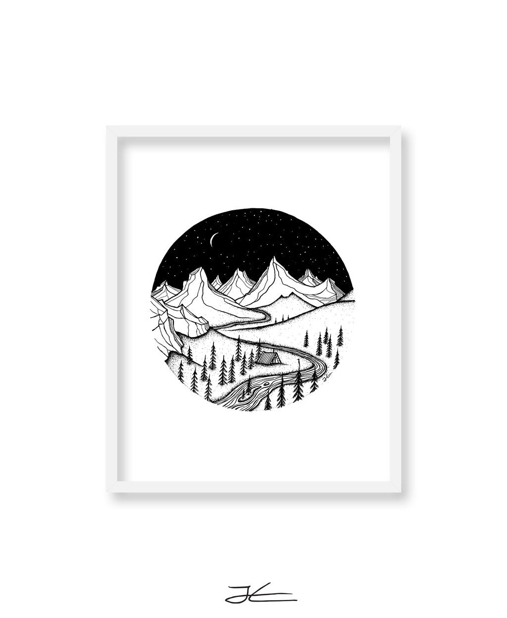 Mountain Home - Print/ Framed Print