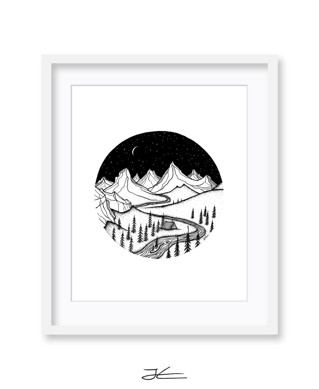 Mountain Home - Print/ Framed Print