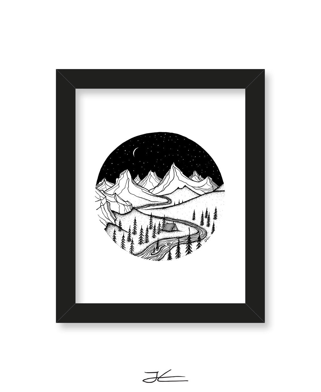 Mountain Home - Print/ Framed Print
