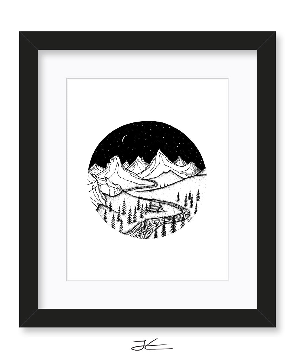 Mountain Home - Print/ Framed Print