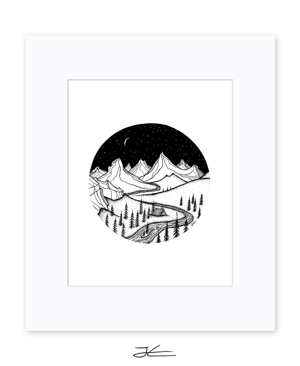 Mountain Home - Print/ Framed Print