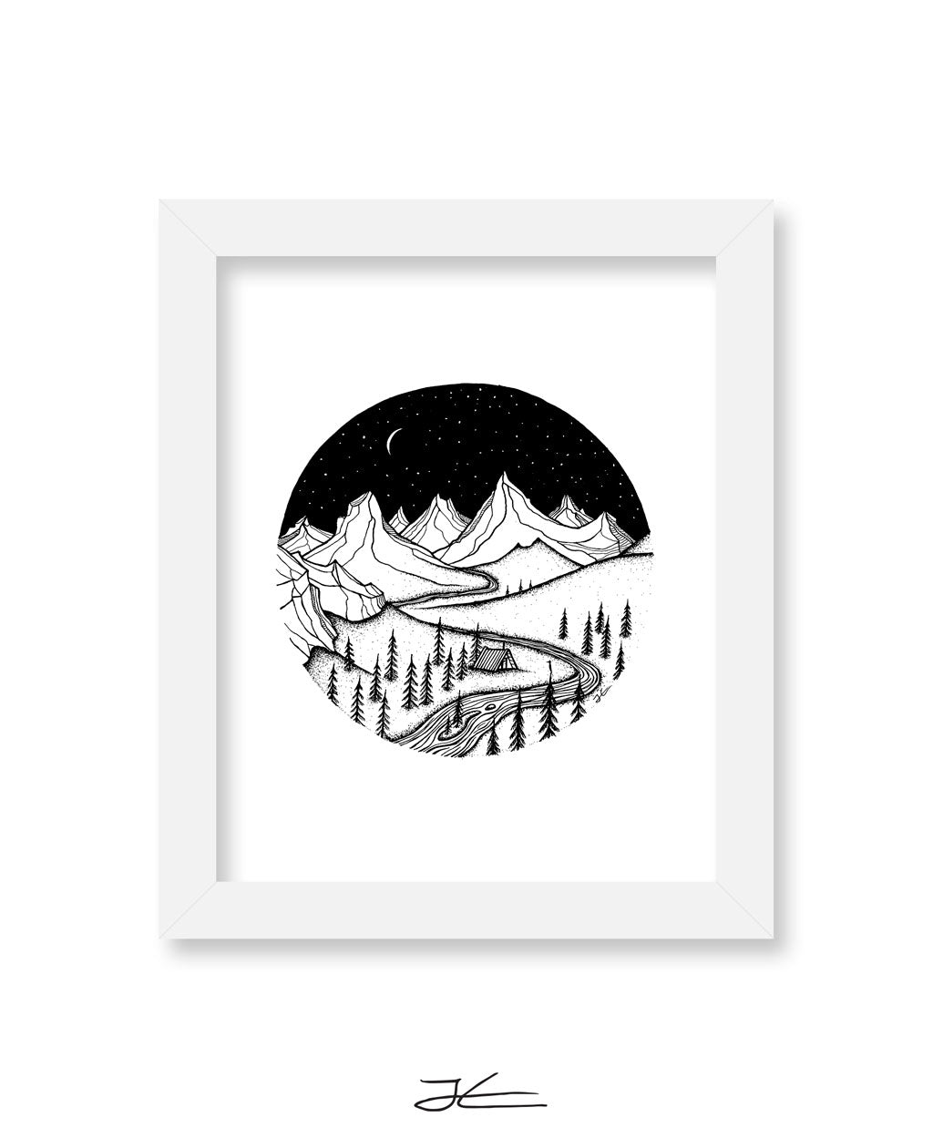 Mountain Home - Print/ Framed Print