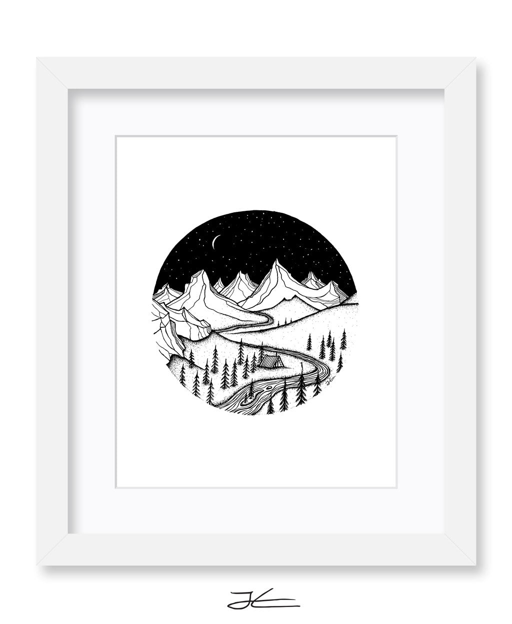 Mountain Home - Print/ Framed Print