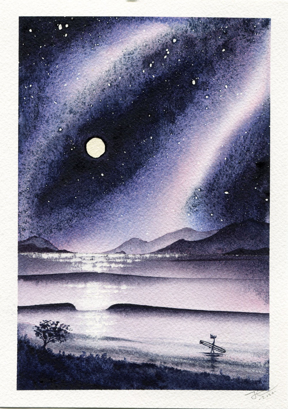 Night Search. Original illustration - SOLD OUT