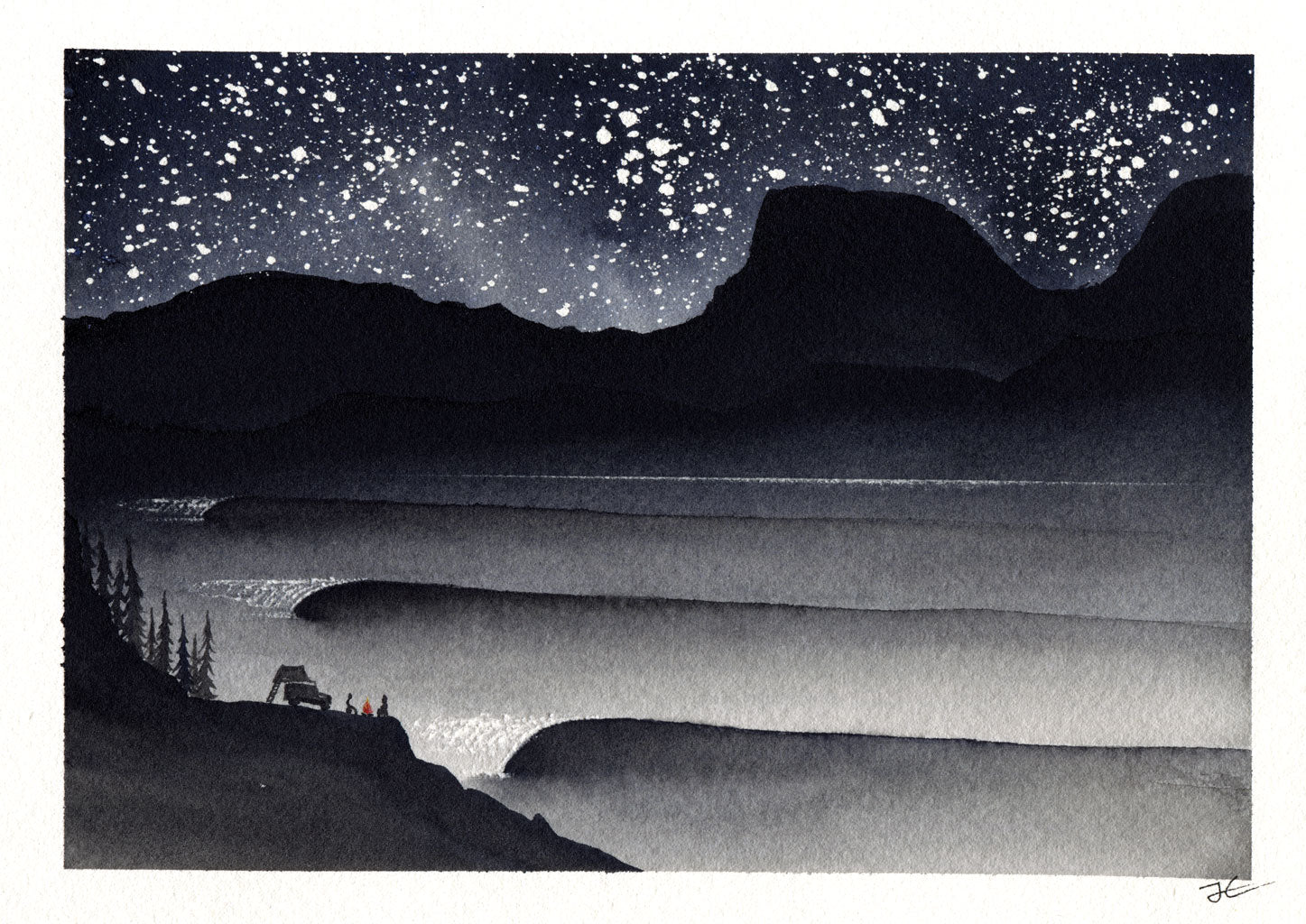Nowhere. Original illustration - SOLD OUT