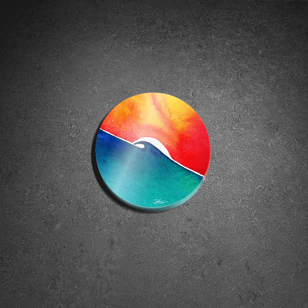 Oceans Day Sticker (4 Stickers)