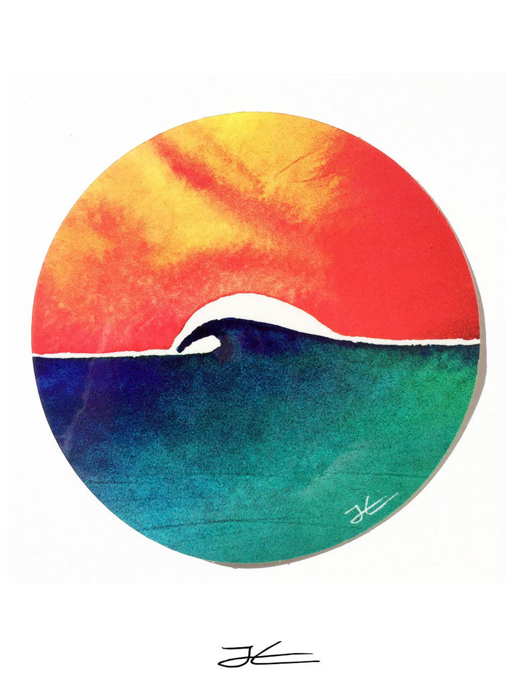 Oceans Day Sticker (4 Stickers)