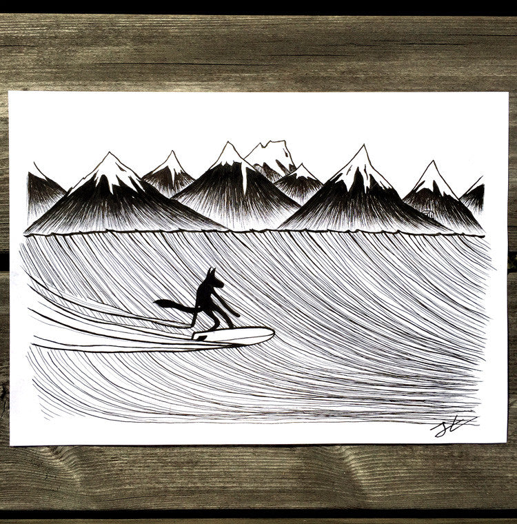 Open Spaces. Original illustration - SOLD OUT