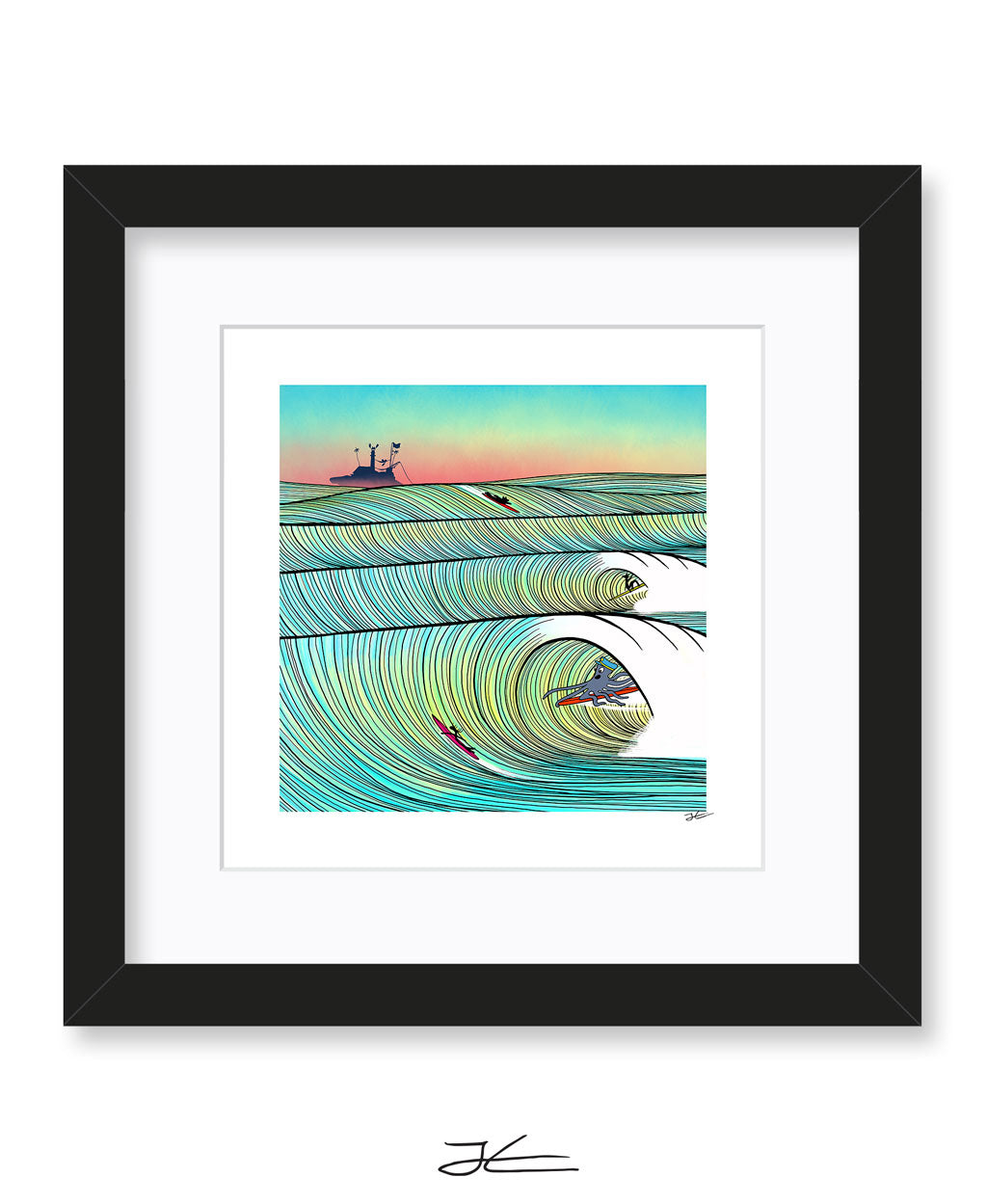 Out to Sea Art Print - Jonas Claesson – Jonas Claesson Shop