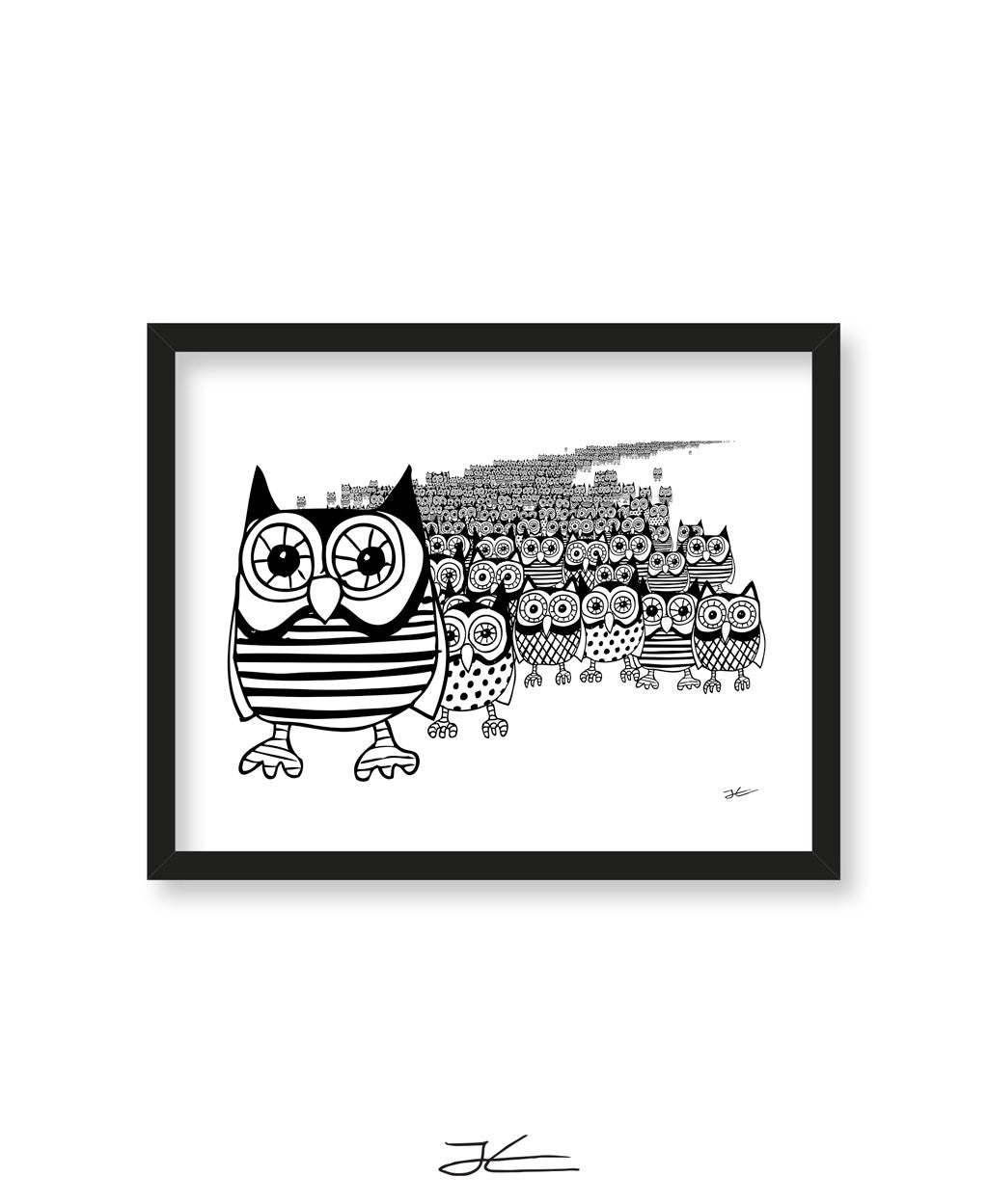 Owl Migration - Print/ Framed Print