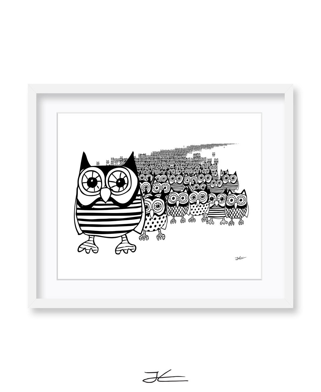 Owl Migration - Print/ Framed Print