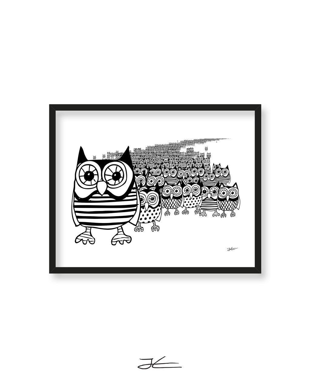 Owl Migration - Print/ Framed Print