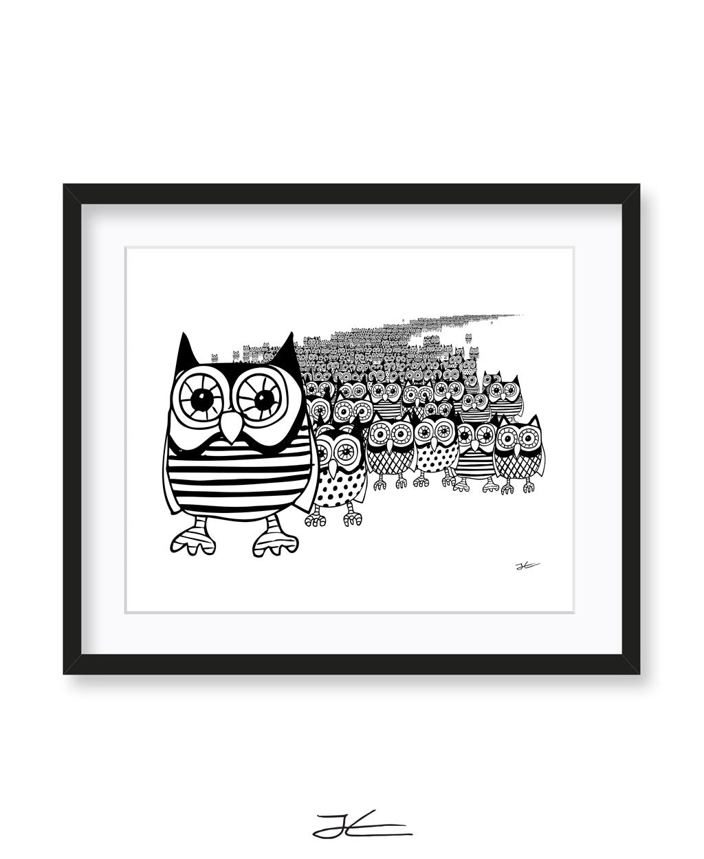 Owl Migration - Print/ Framed Print