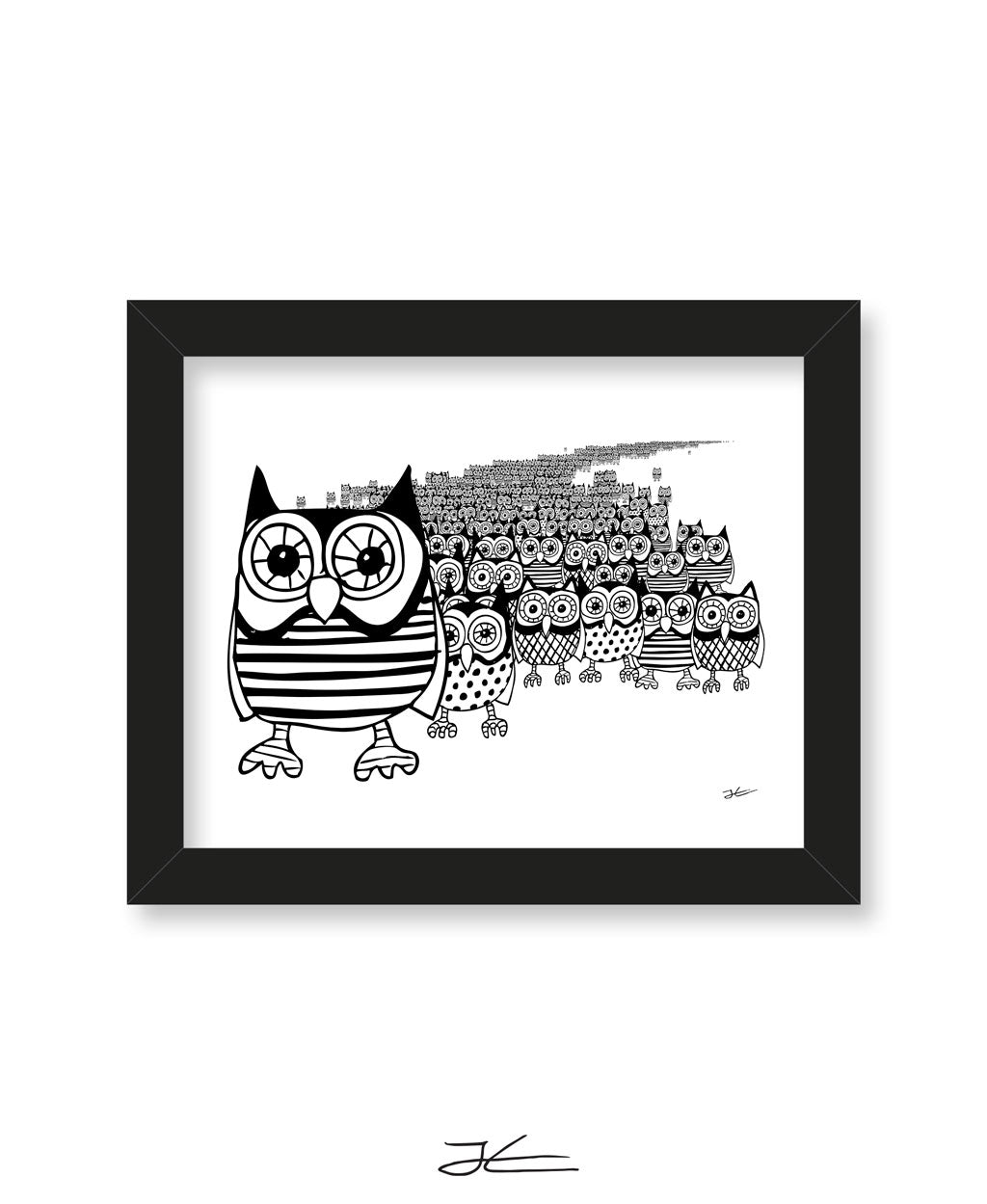 Owl Migration - Print/ Framed Print