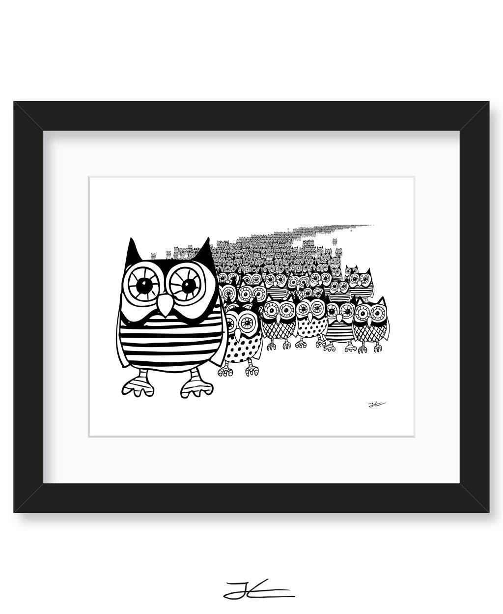 Owl Migration - Print/ Framed Print