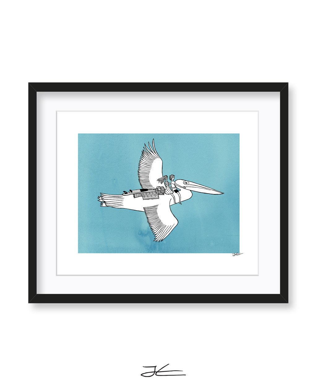 Pelican Adventure - Print/ Framed Print