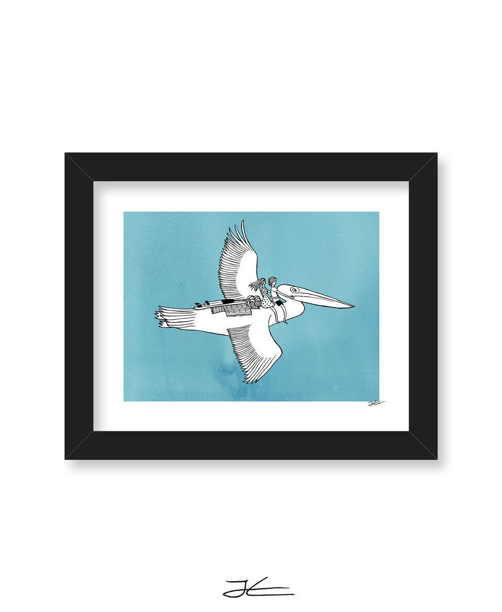 Pelican Adventure - Print/ Framed Print