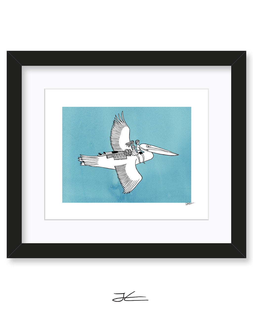 Pelican Adventure - Print/ Framed Print