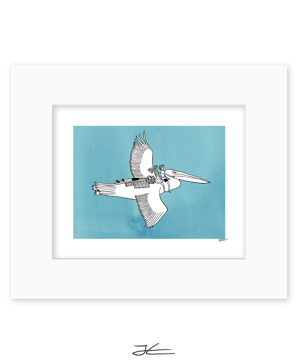 Pelican Adventure - Print/ Framed Print