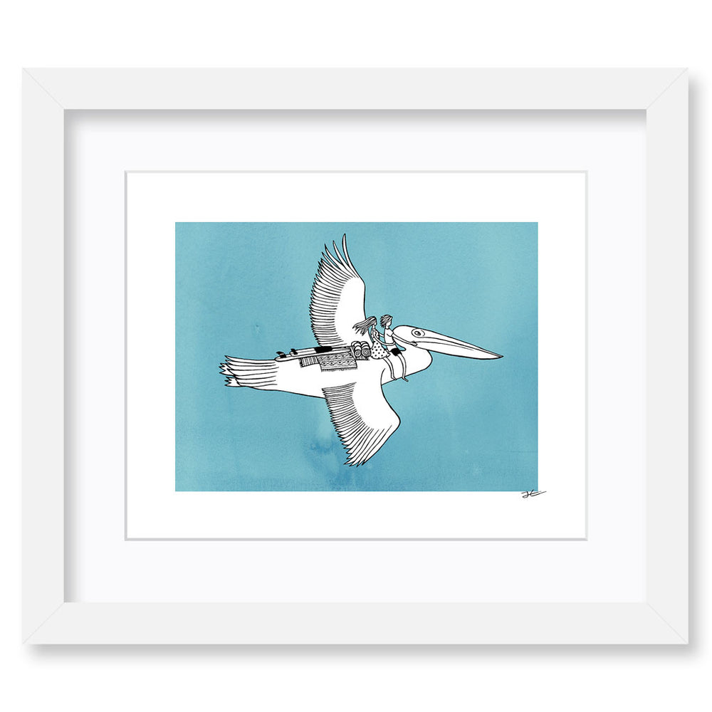 
                  
                    Pelican Adventure - Print/ Framed Print
                  
                