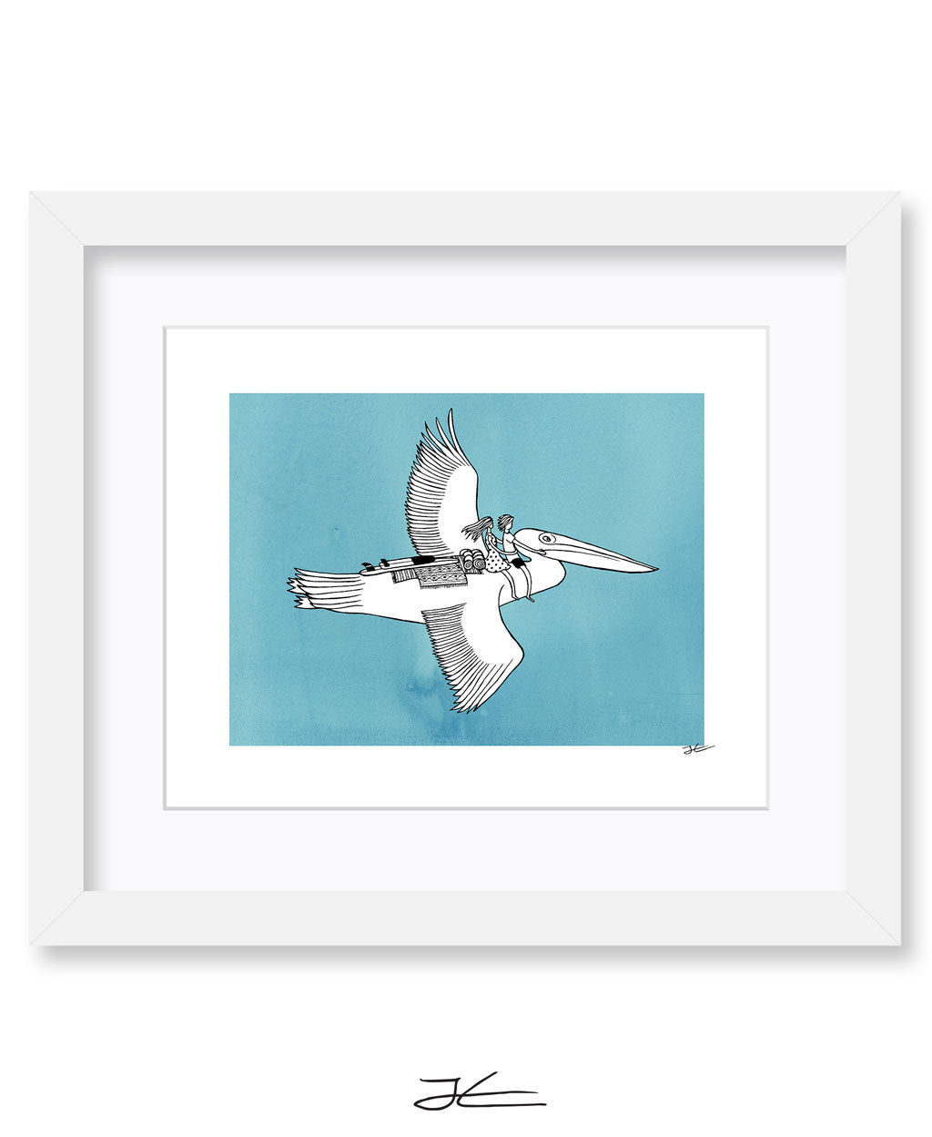 Pelican Adventure - Print/ Framed Print