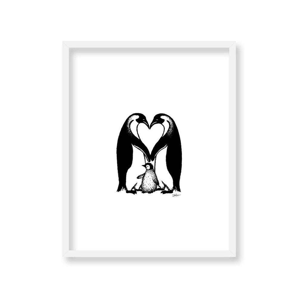 
                  
                    Penguin Love - Print/ Framed Print
                  
                