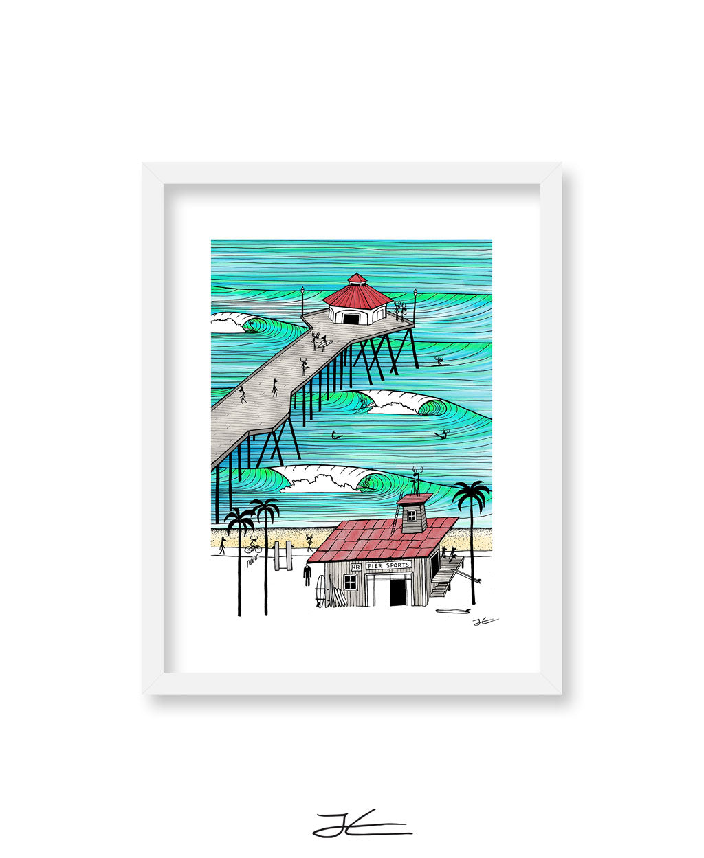 Pier Sports - Print/ Framed Print