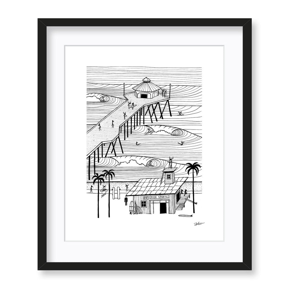
                  
                    Pier Sports Black/ White - Print/ Framed Print
                  
                