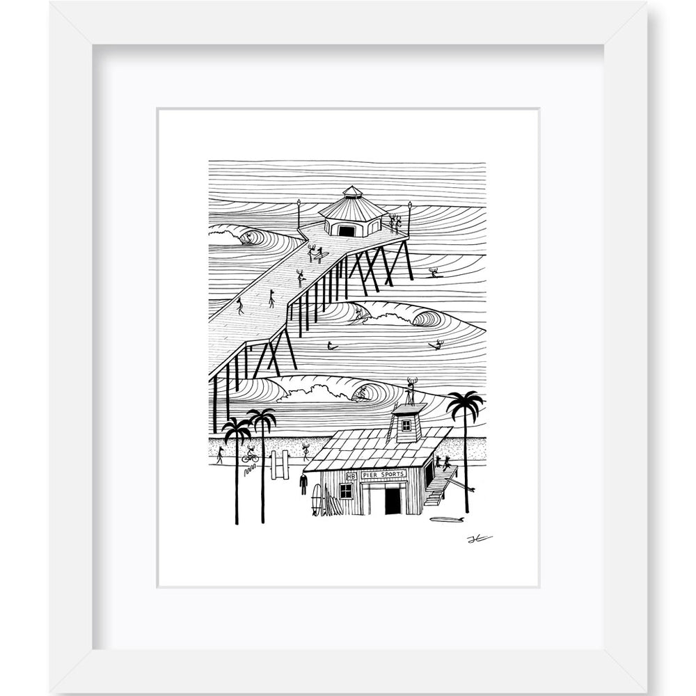 
                  
                    Pier Sports Black/ White - Print/ Framed Print
                  
                