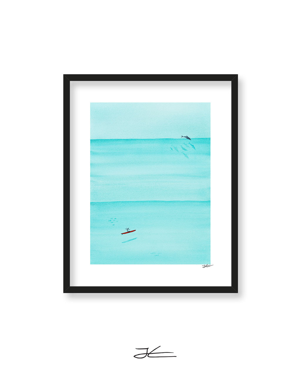 Pod of Surfers - Print/ Framed Print