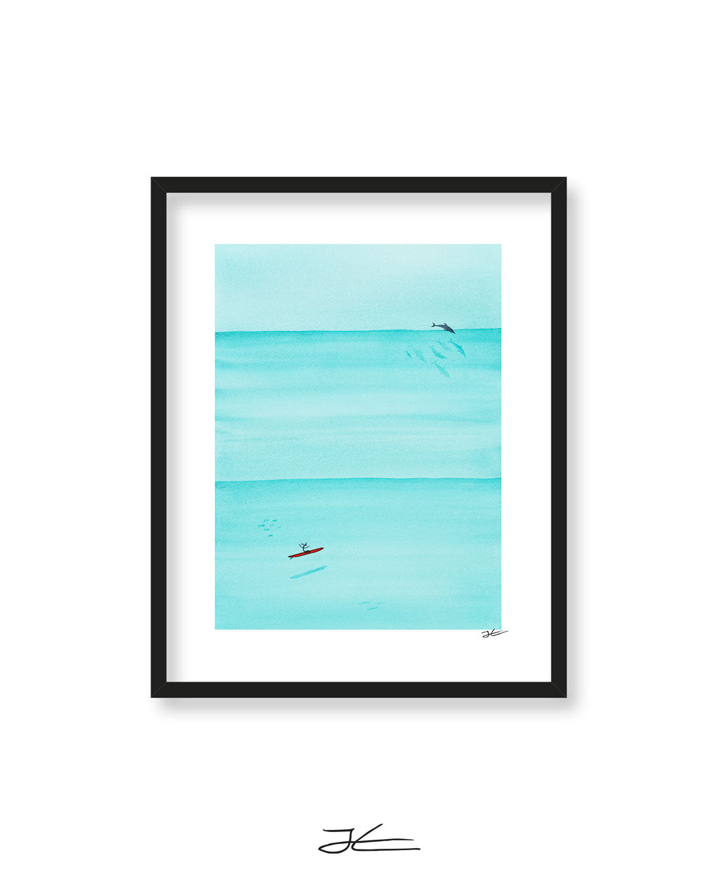 Pod of Surfers - Print/ Framed Print