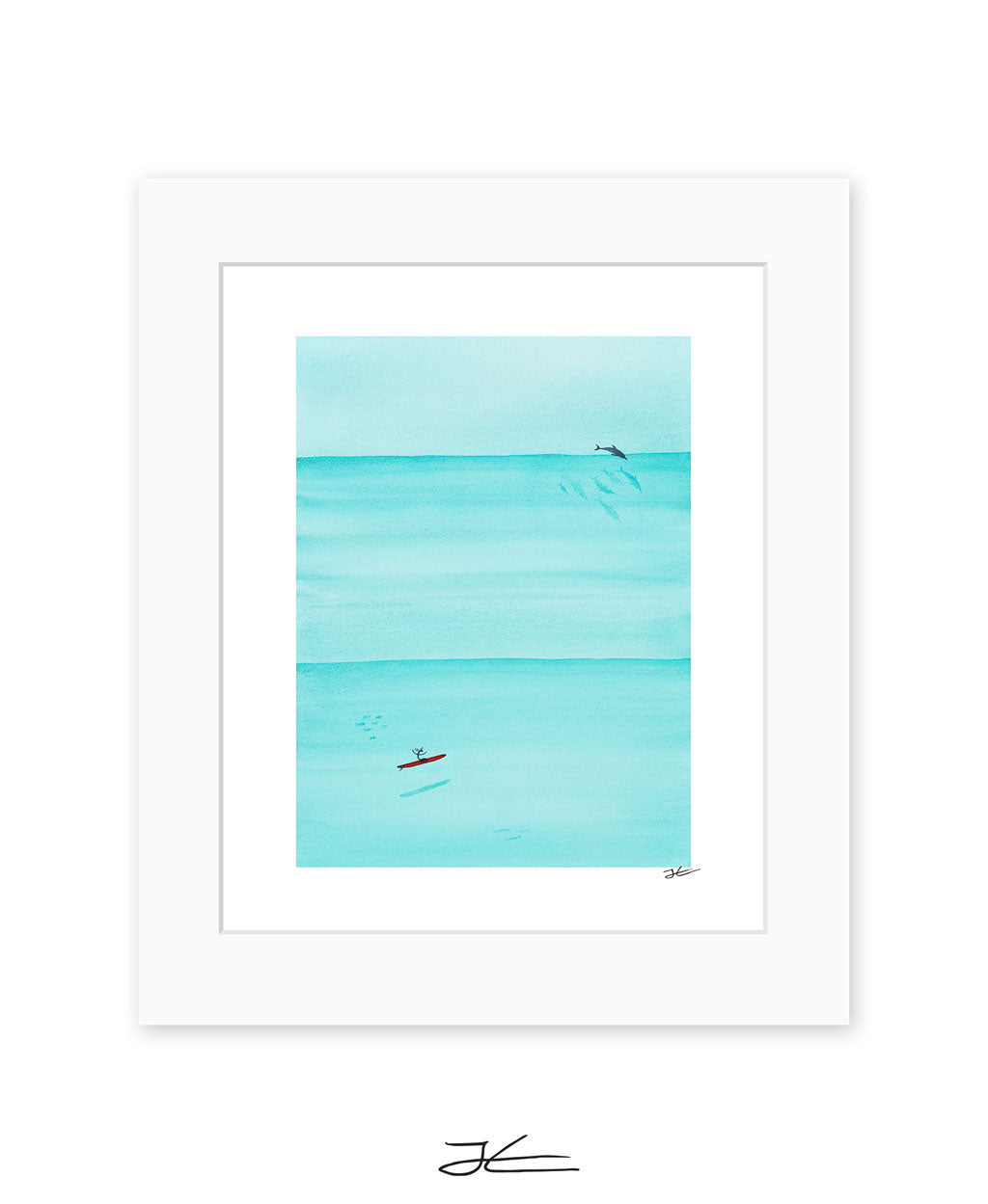 Pod of Surfers - Print/ Framed Print