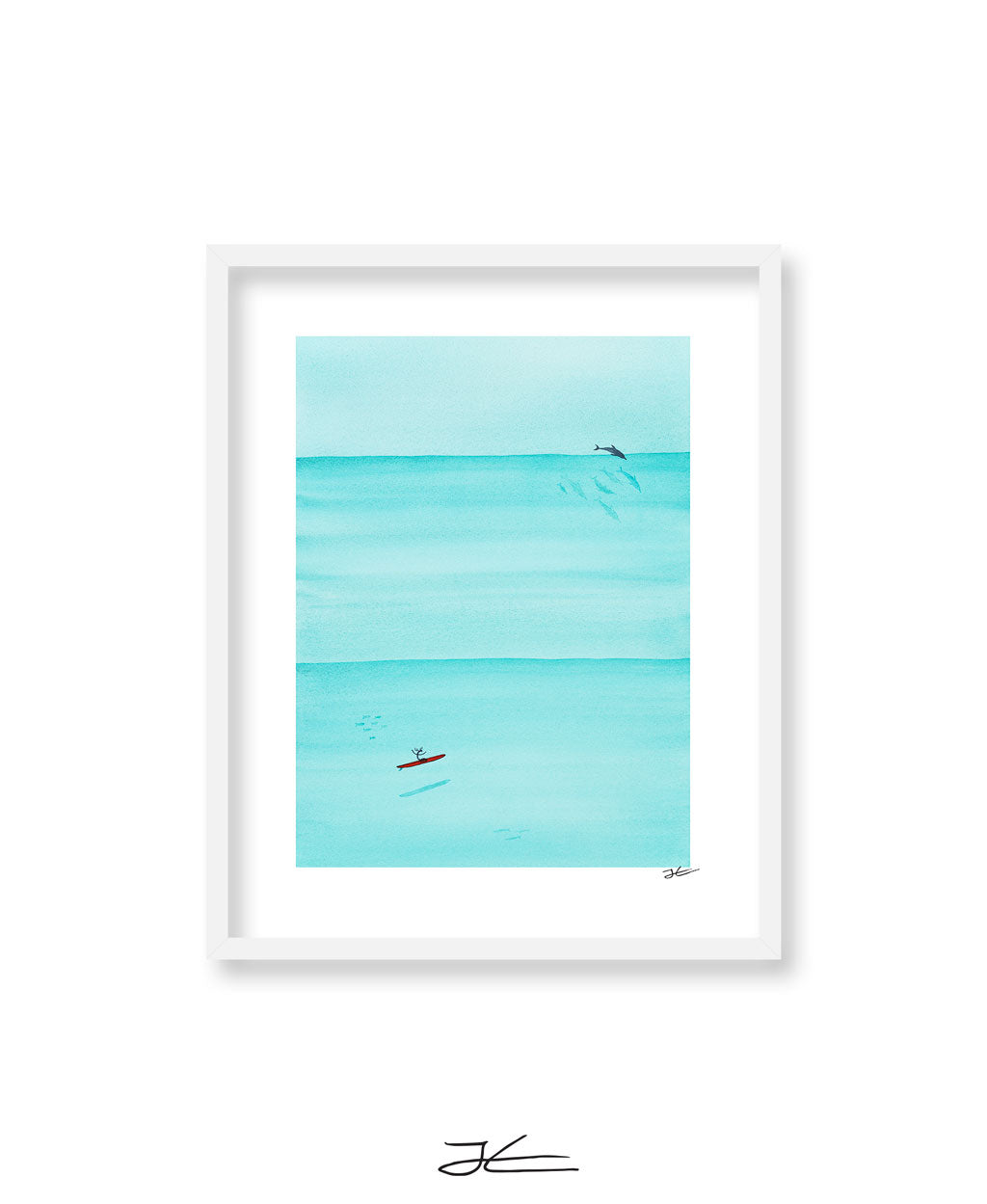 Pod of Surfers - Print/ Framed Print
