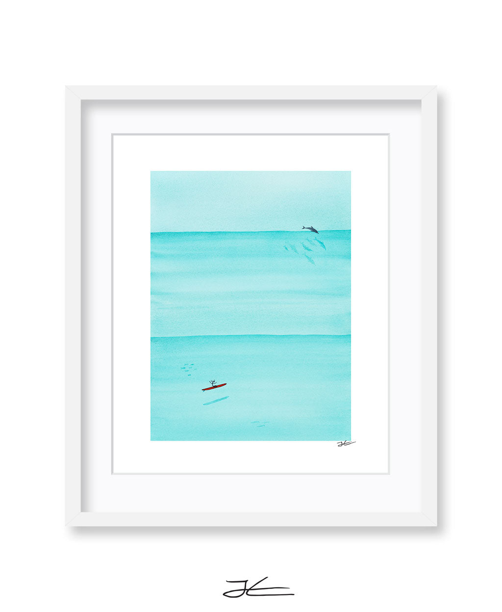 Pod of Surfers - Print/ Framed Print