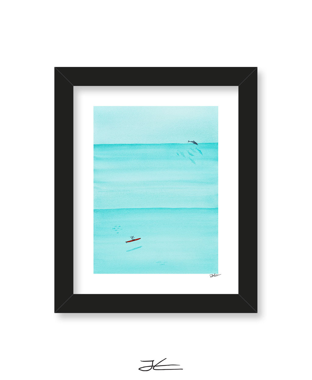 Pod of Surfers - Print/ Framed Print