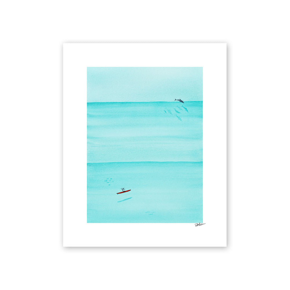 
                  
                    Pod of Surfers - Print/ Framed Print
                  
                