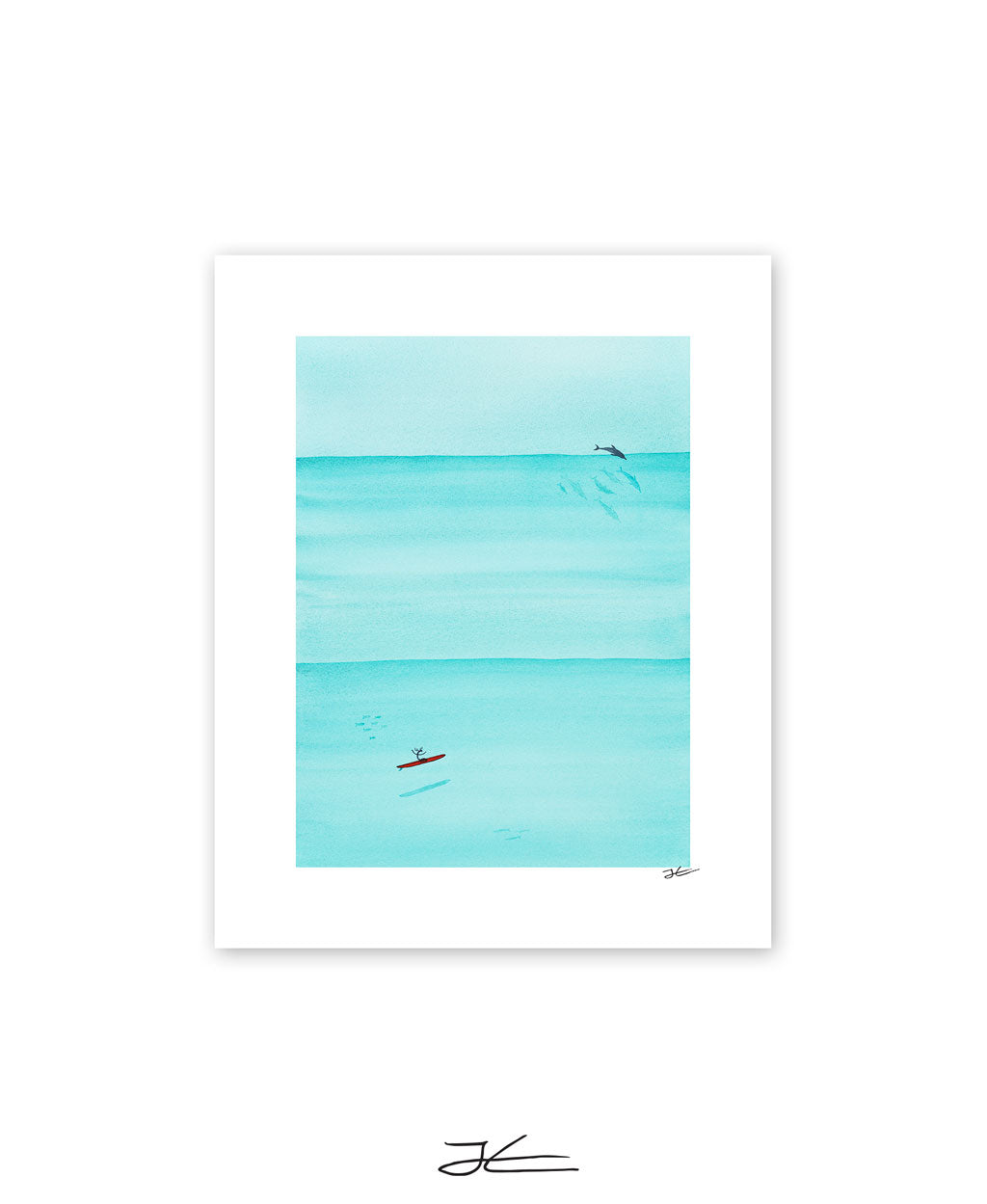 Pod of Surfers - Print/ Framed Print