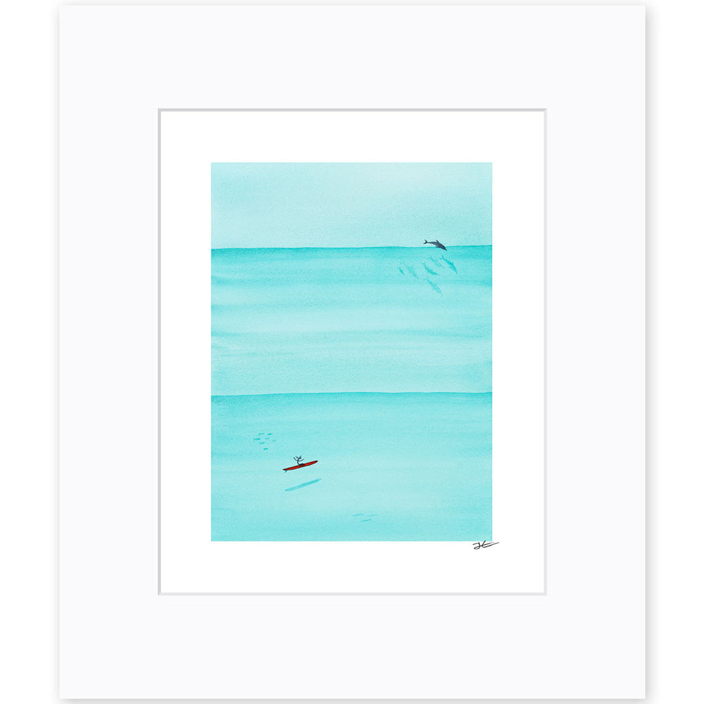 
                  
                    Pod of Surfers - Print/ Framed Print
                  
                