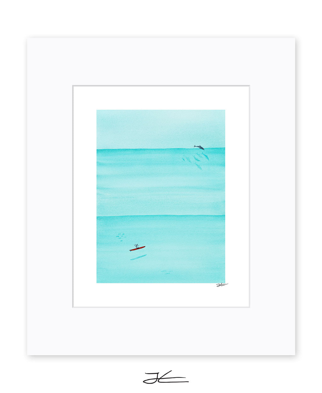 Pod of Surfers - Print/ Framed Print