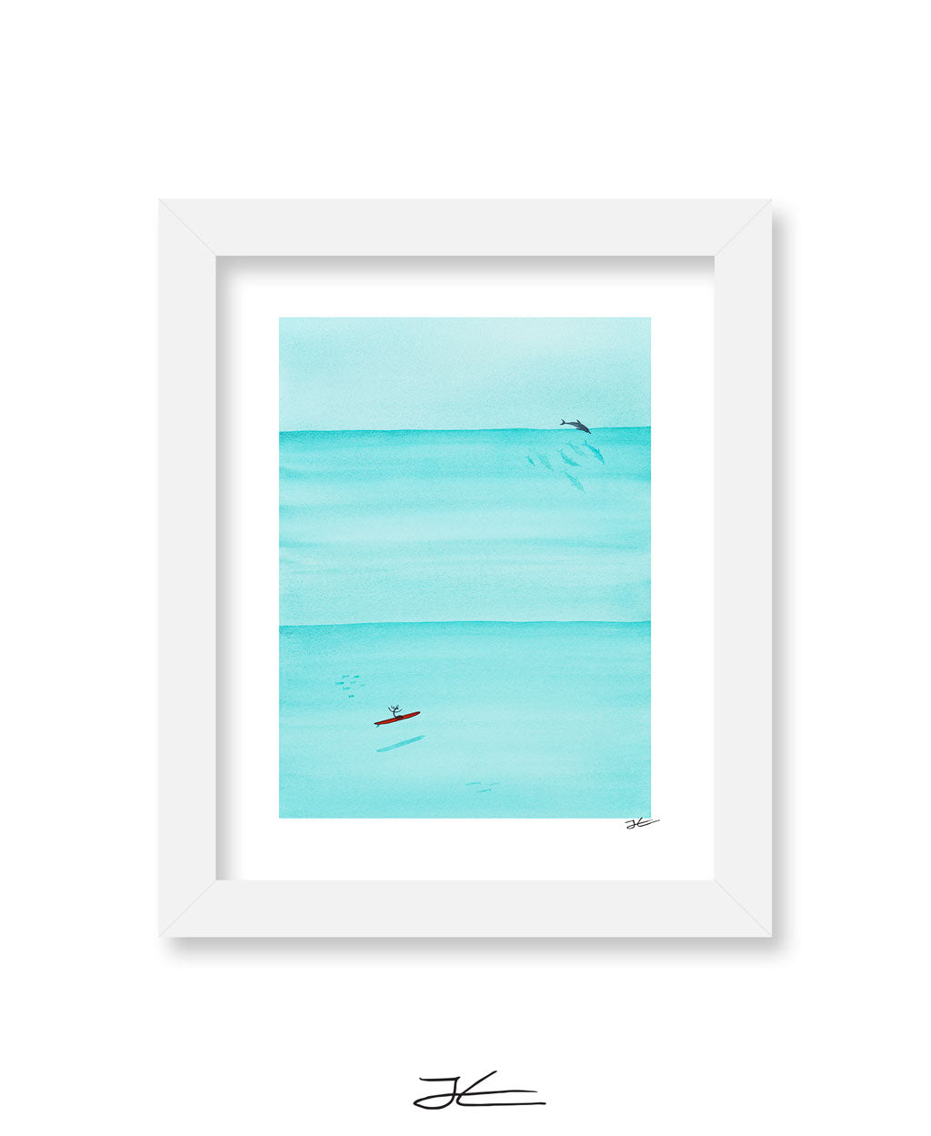 Pod of Surfers - Print/ Framed Print