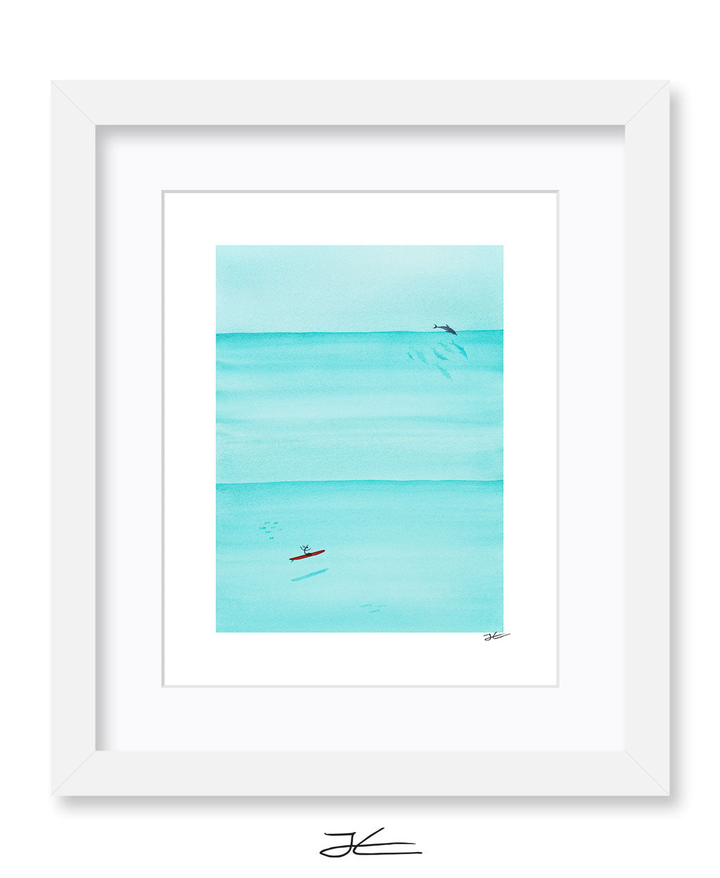 Pod of Surfers - Print/ Framed Print