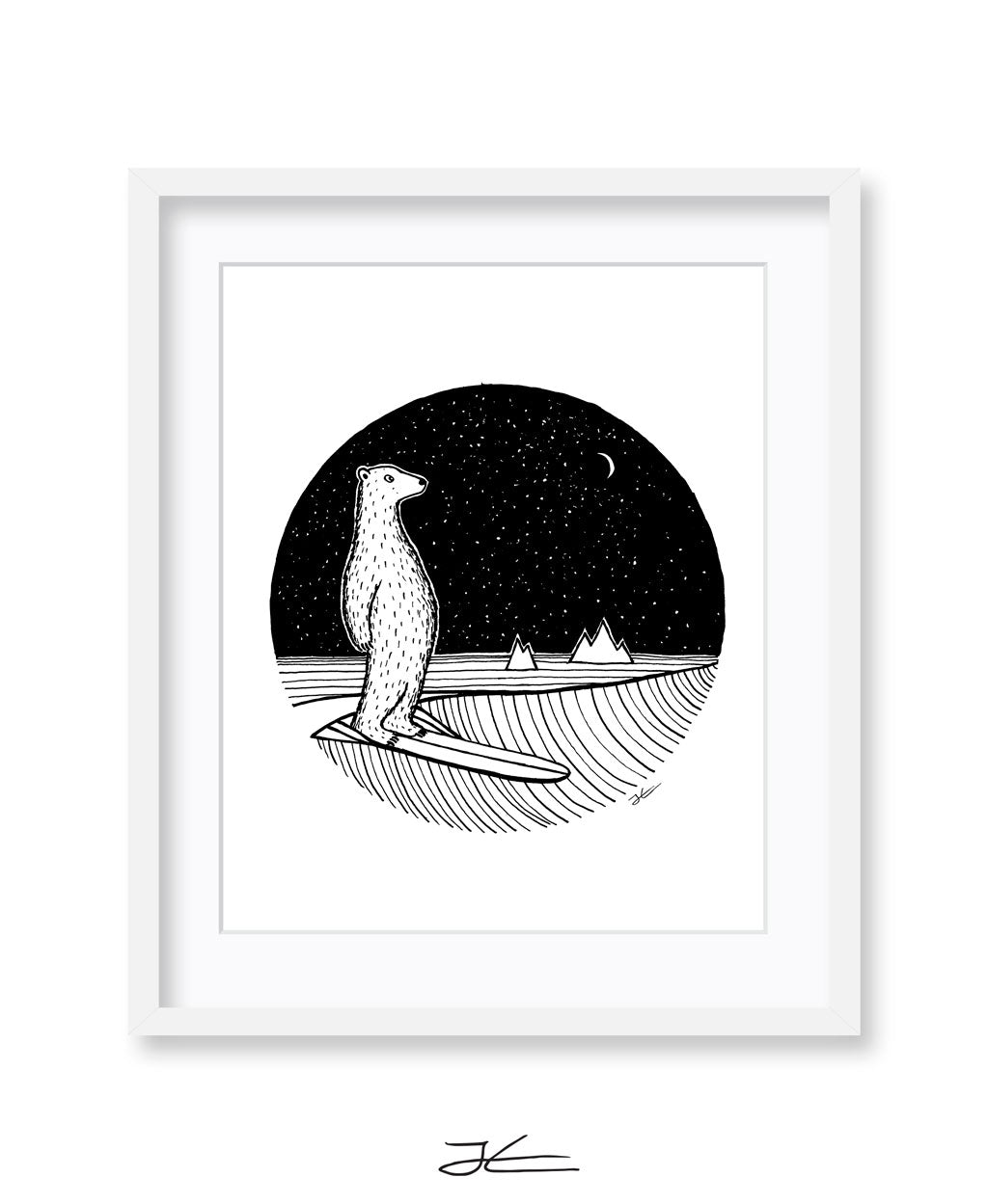 Polar Slide - Print/ Framed Print