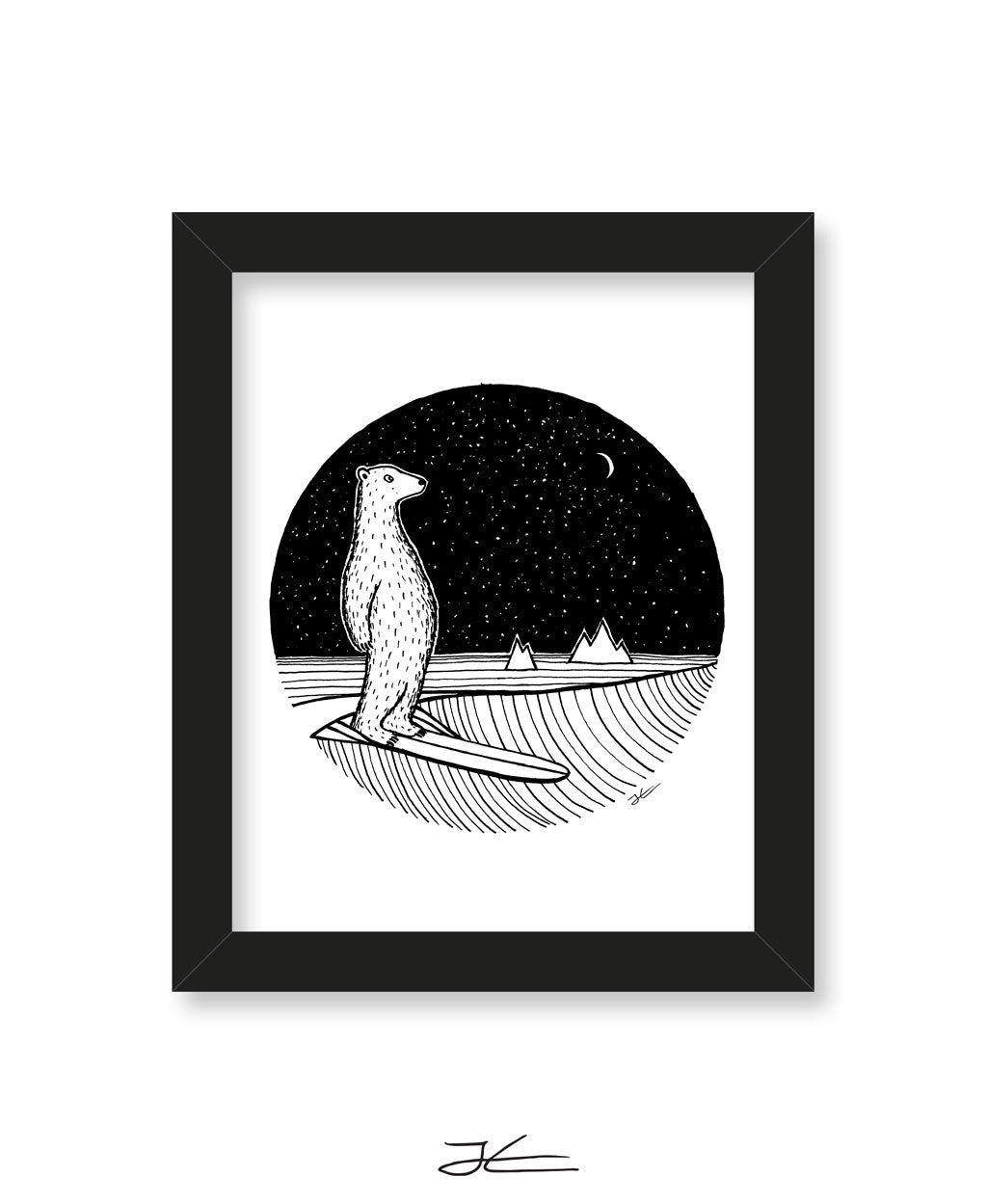 Polar Slide - Print/ Framed Print