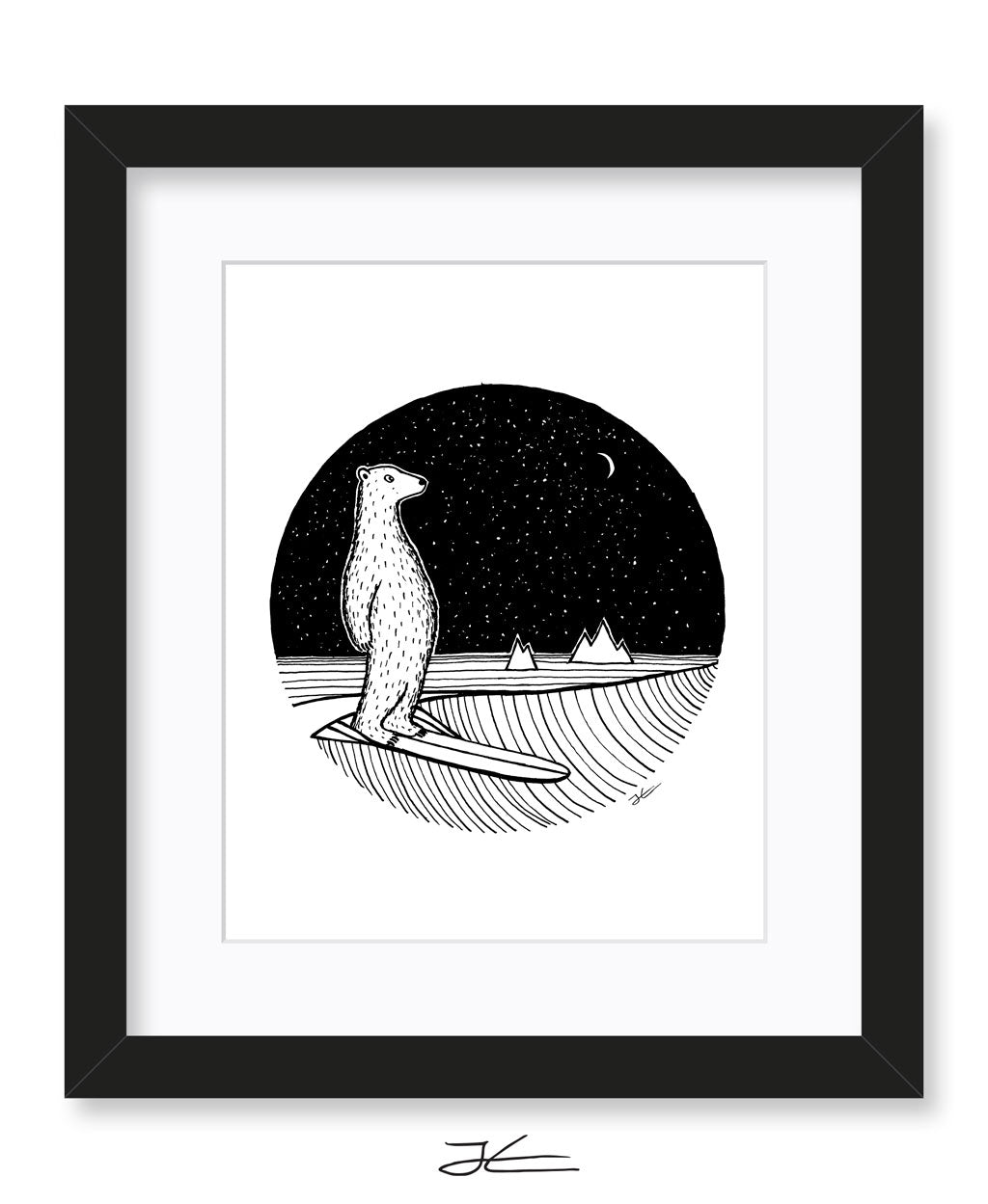 Polar Slide - Print/ Framed Print
