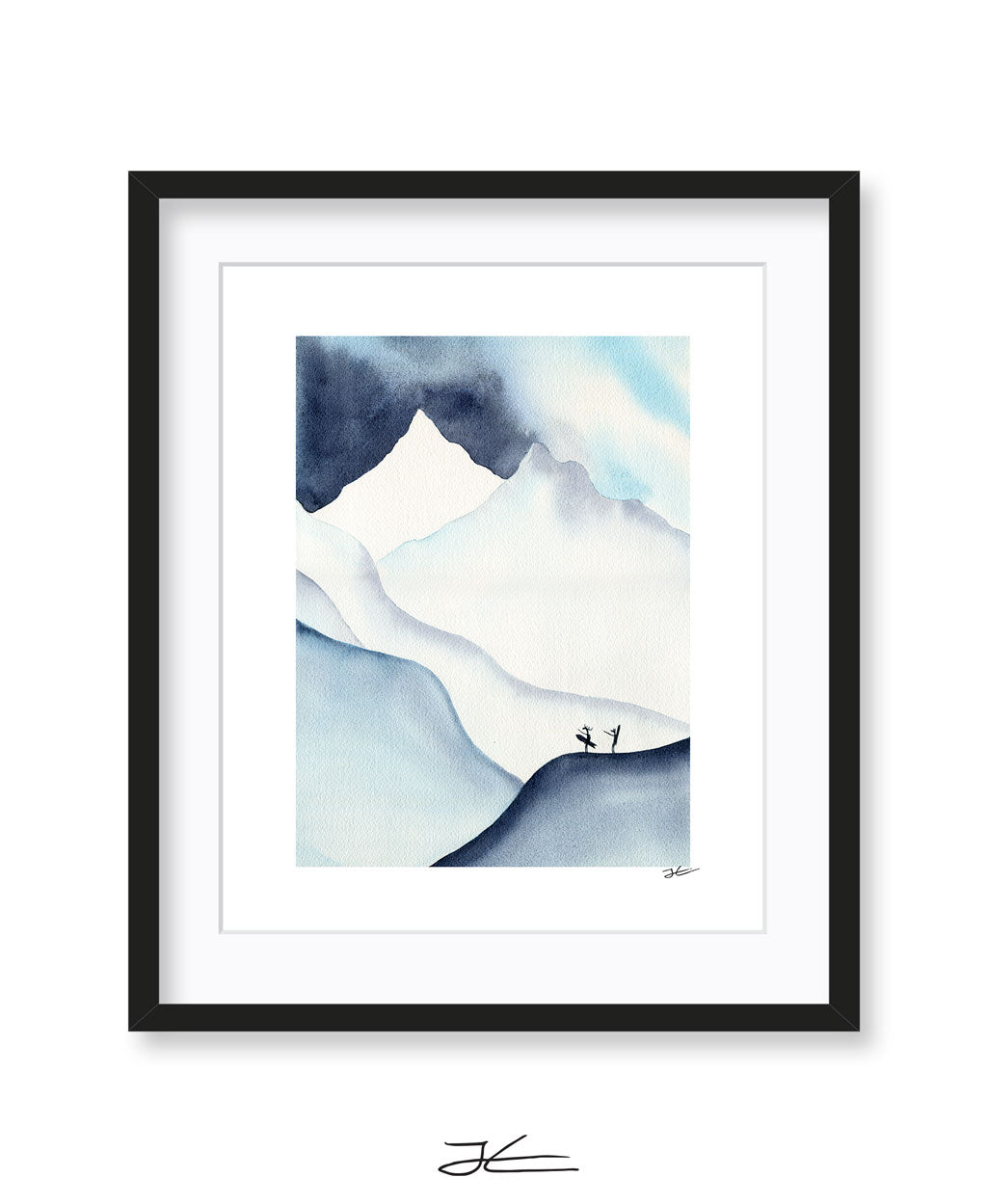 Pow Surf 1 - Print/ Framed Print