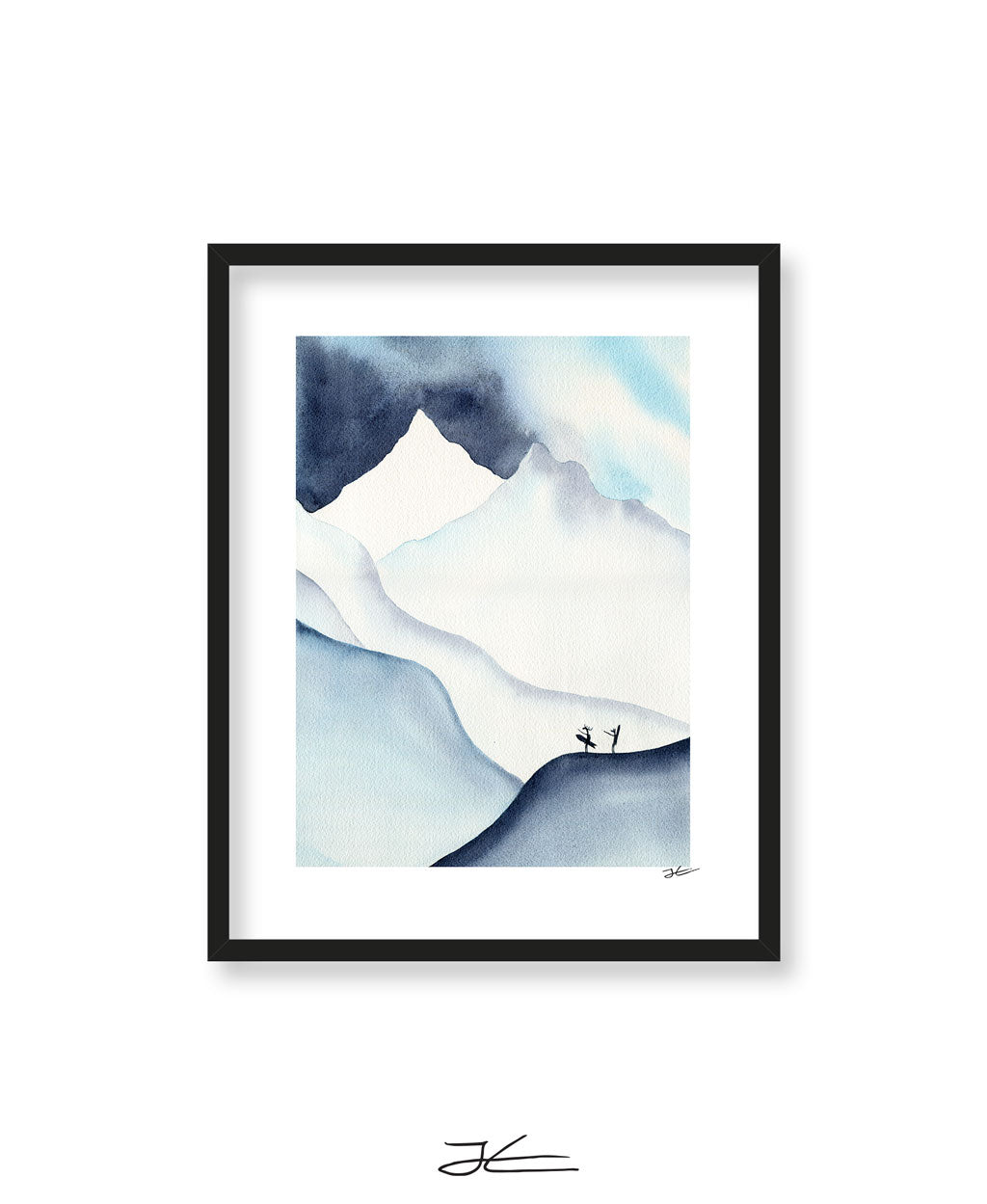 Pow Surf 1 - Print/ Framed Print