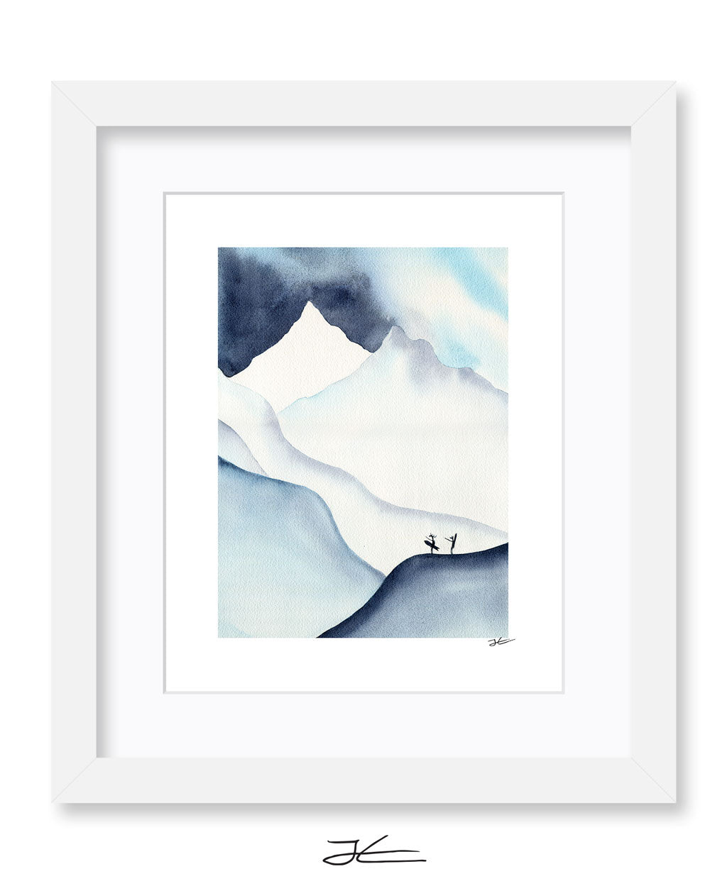 Pow Surf 1 - Print/ Framed Print